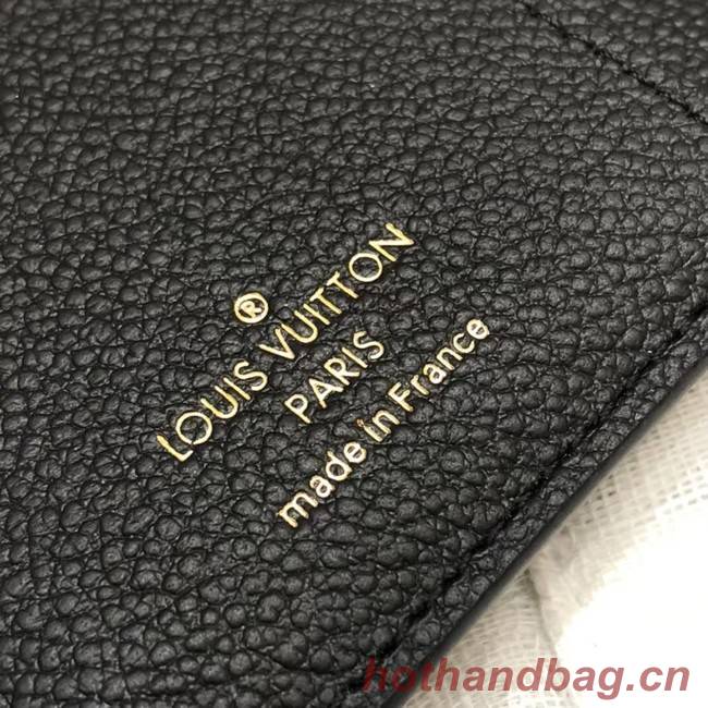 Louis Vuitton Original Monogram Empreinte CLEA WALLET M80152 black