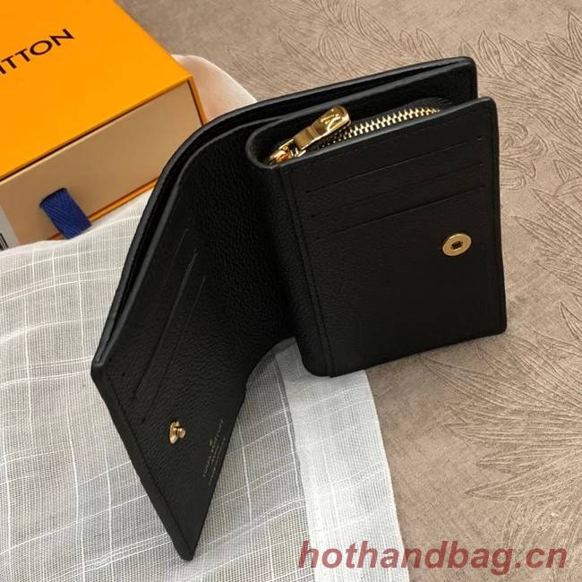 Louis Vuitton Original Monogram Empreinte CLEA WALLET M80152 black