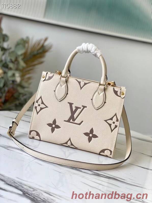 Louis Vuitton ONTHEGO PM - EXCLUSIVELY ONLINE M45654 cream