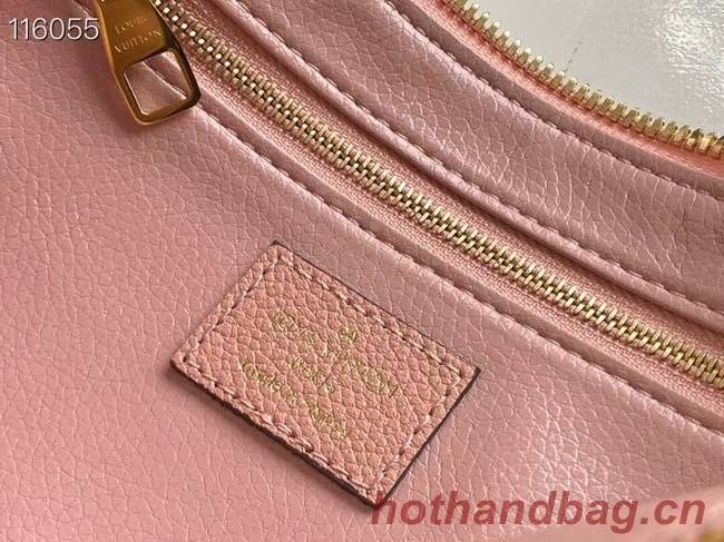 Louis Vuitton Original Monogram Canvas Zipper Clutch bag M64125 pink