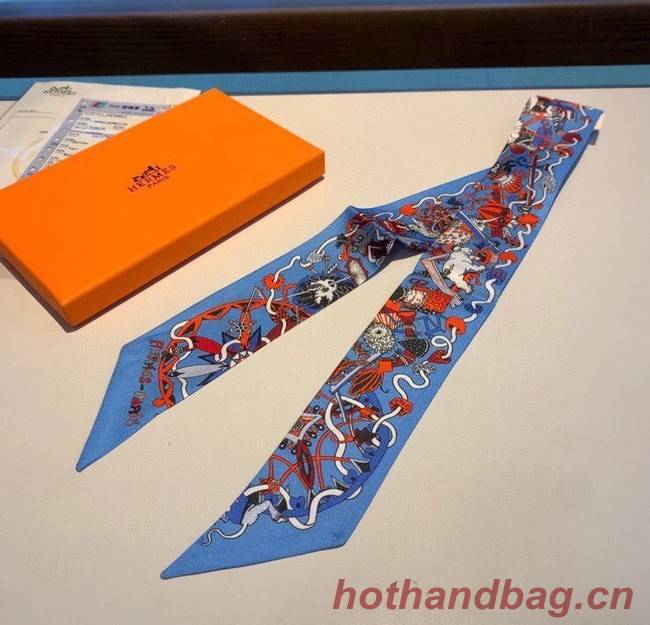 Hermes Twilly Small silk scarf H06372