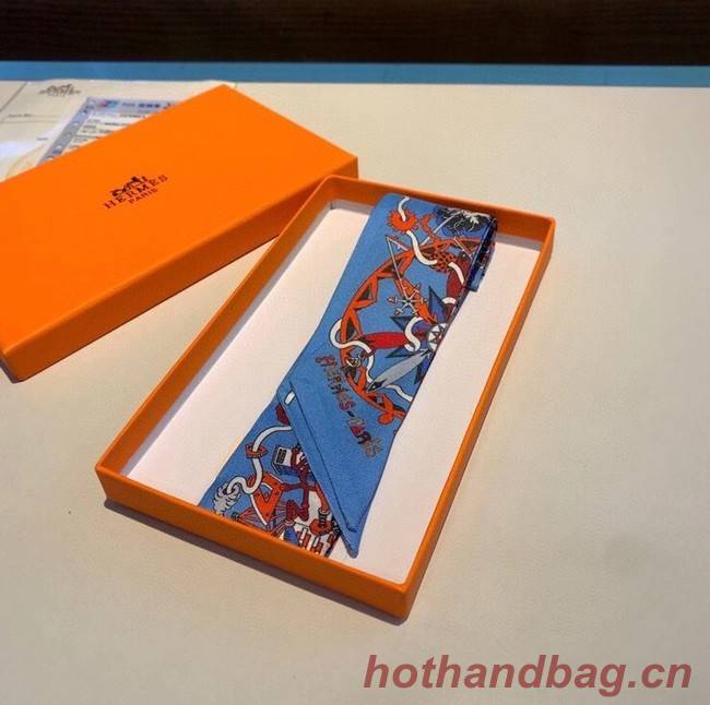 Hermes Twilly Small silk scarf H06372