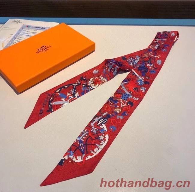 Hermes Twilly Small silk scarf H06373