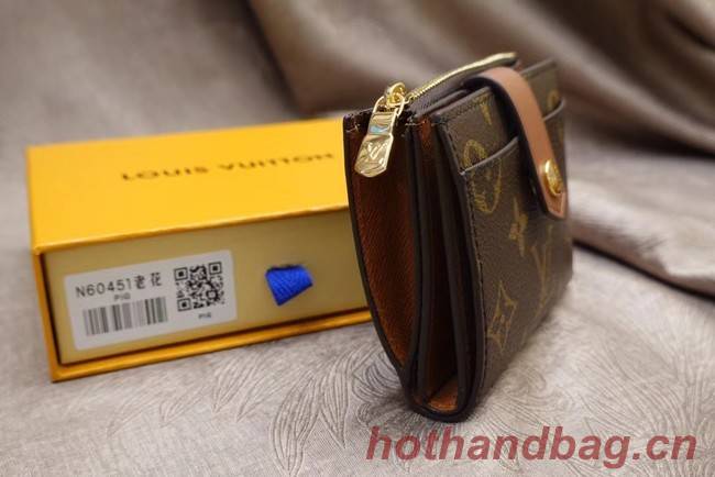 Louis vuitton Monogram Canvas Wallet M60451-3