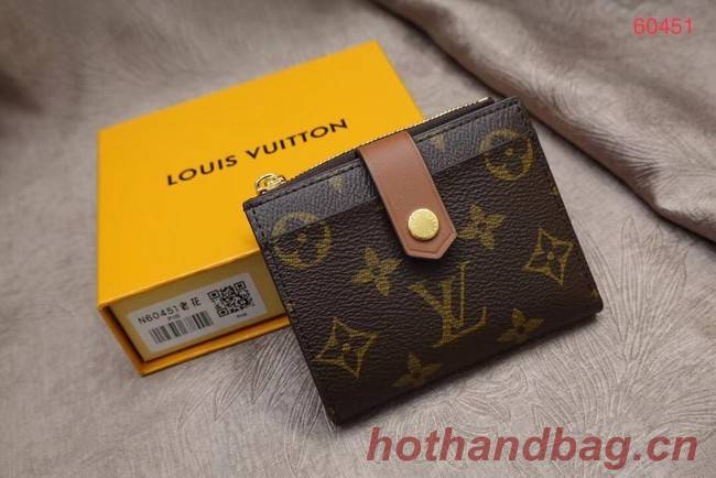 Louis vuitton Monogram Canvas Wallet M60451-3