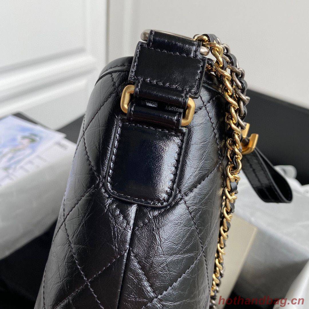 Chanel Original Leather Gabrielle Hobo Bag A93824 Black