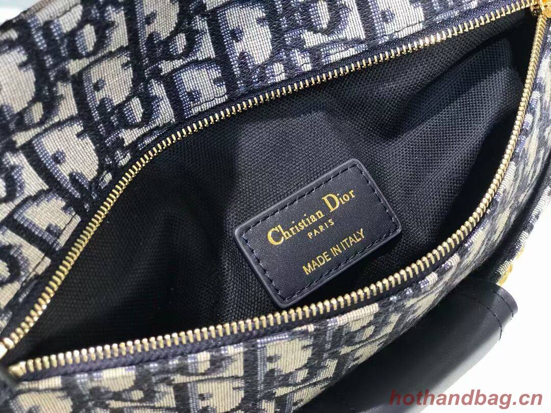 DIOR MEDIUM DIORDOUBLE BAG Oblique Canvas M8641U