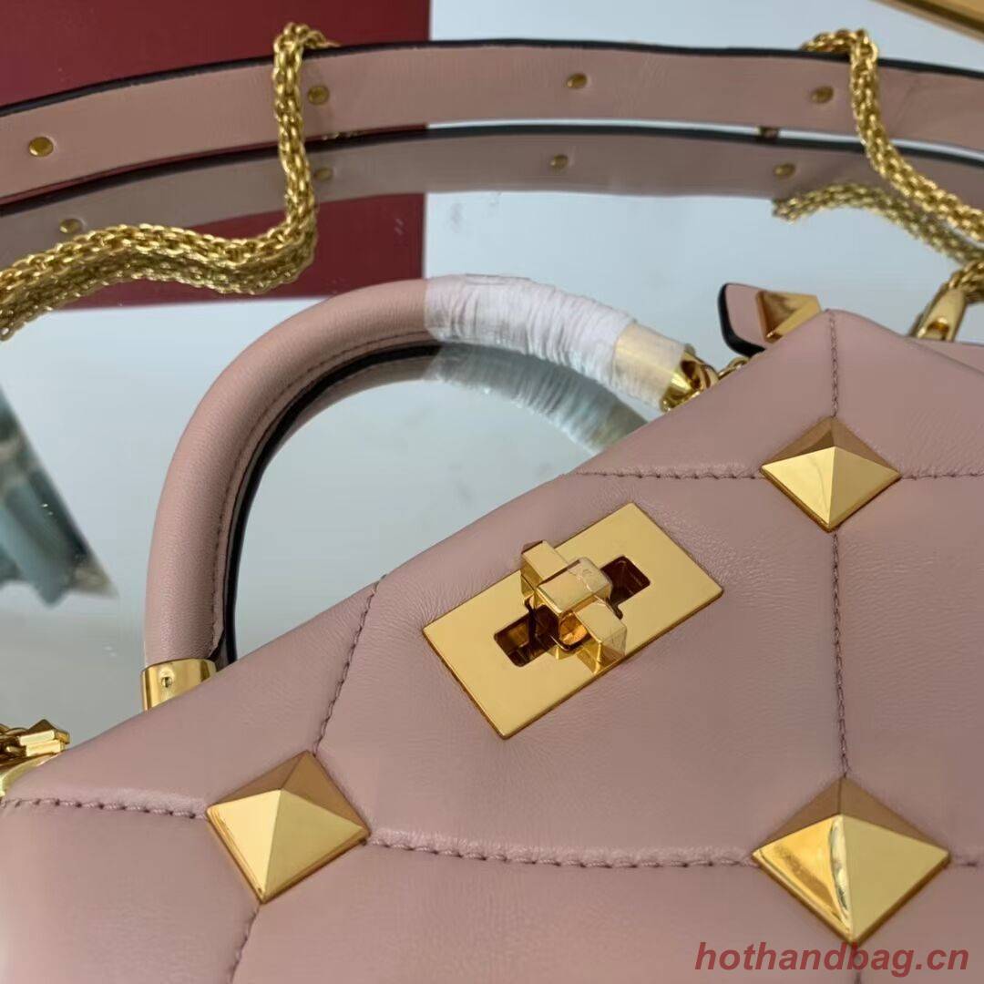 Valentino medium Garavani Roman Stud V1198 pink