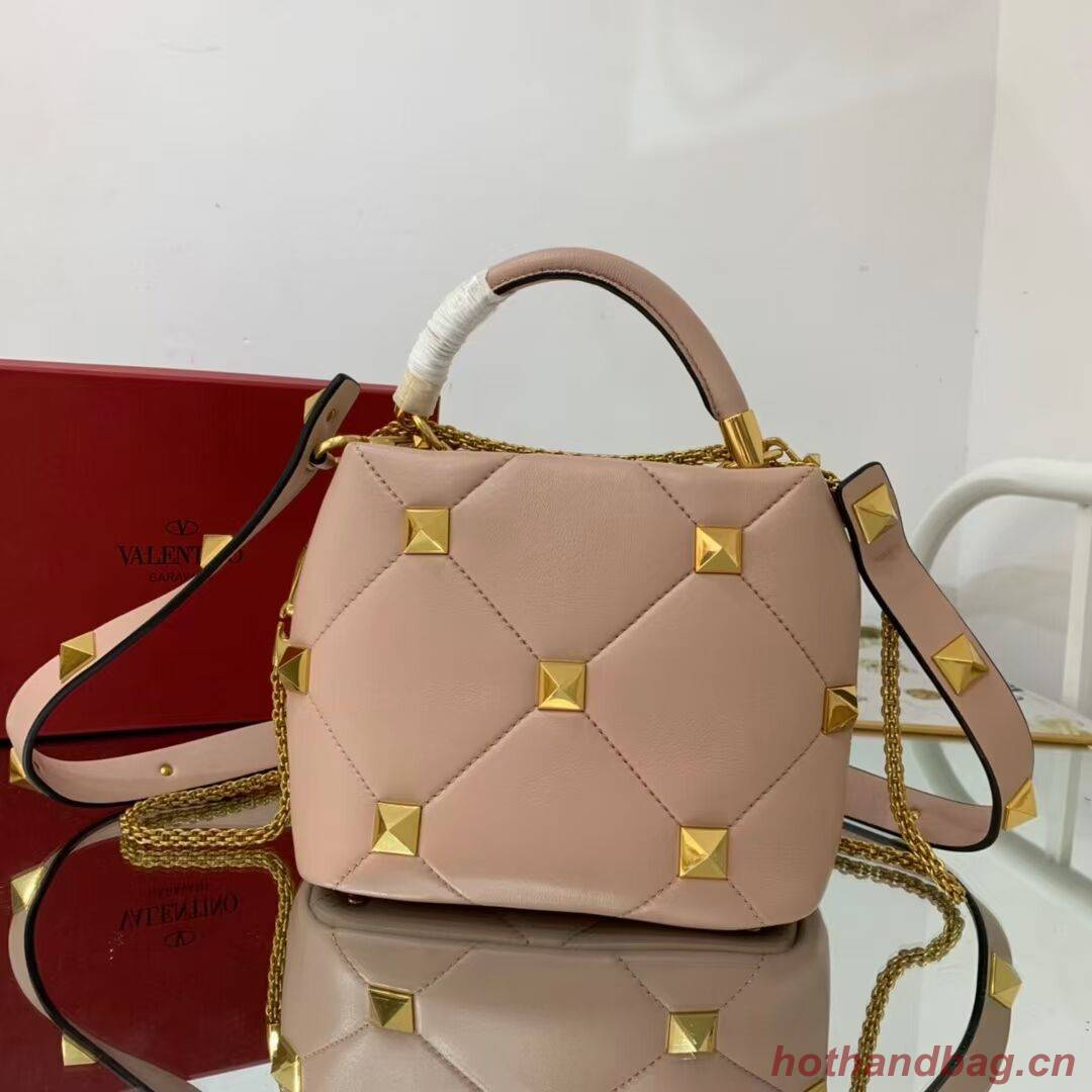 Valentino medium Garavani Roman Stud V1198 pink