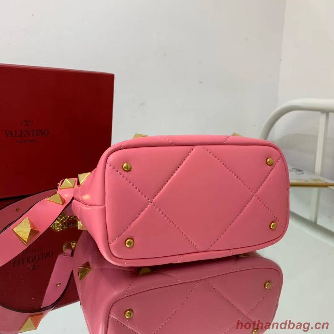 Valentino medium Garavani Roman Stud V1198 rose