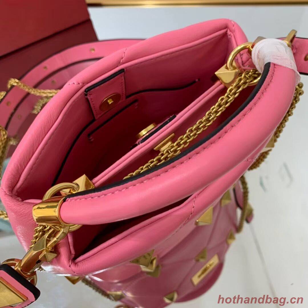 Valentino medium Garavani Roman Stud V1198 rose