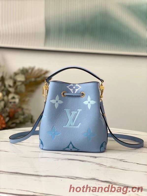 Louis Vuitton Original Leather NEONOE BB M45709 Summer Blue