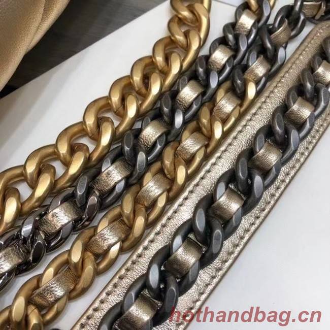 Chanel 19 flap bag AS1160 gold