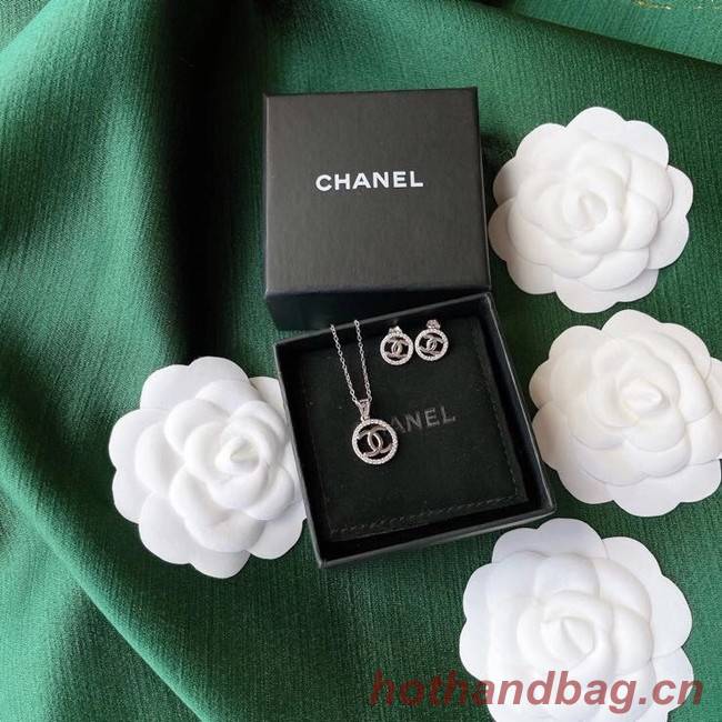 Chanel Earrings Necklace CE6344