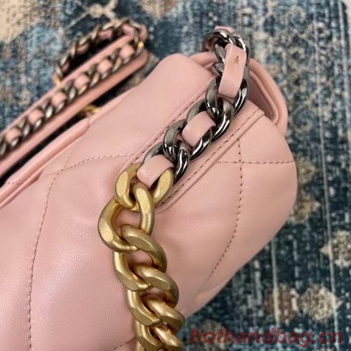 Chanel 19 flap bag AS1160 AS1161 AS1162 pink