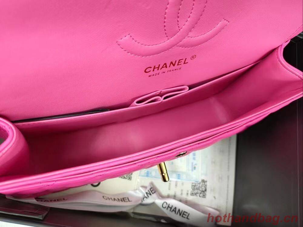 Chanel Flap Shoulder Bag Original Sheepskin leather A1112 Rose