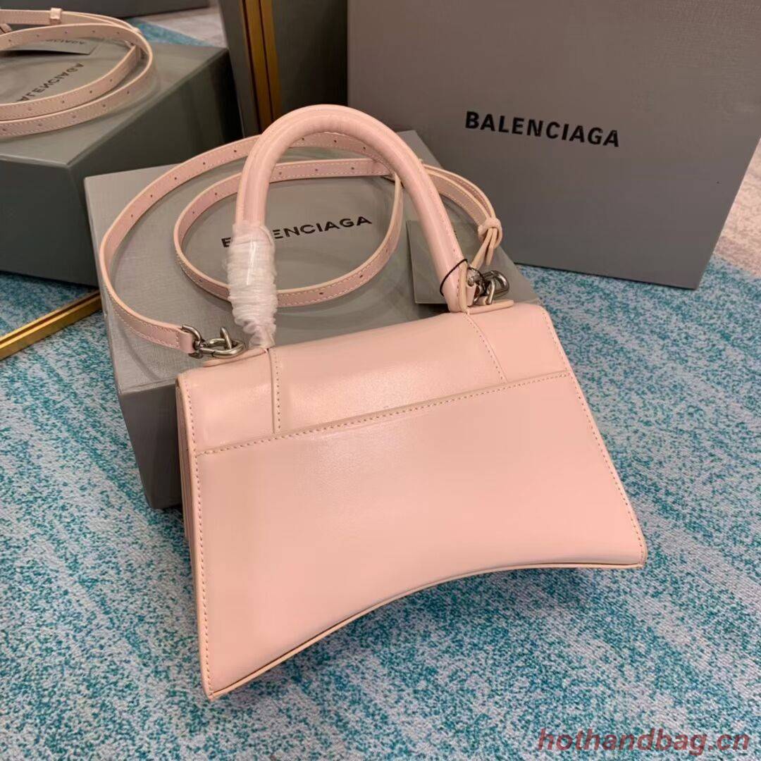 Balenciaga HOURGLASS SMALL TOP HANDLE BAG B108895-1 PINK