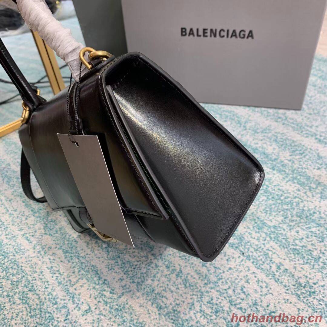 Balenciaga HOURGLASS SMALL TOP HANDLE BAG B108895-1 black