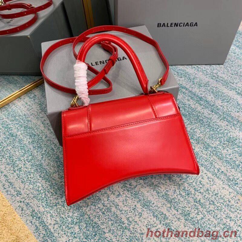 Balenciaga HOURGLASS SMALL TOP HANDLE BAG B108895-1 red 