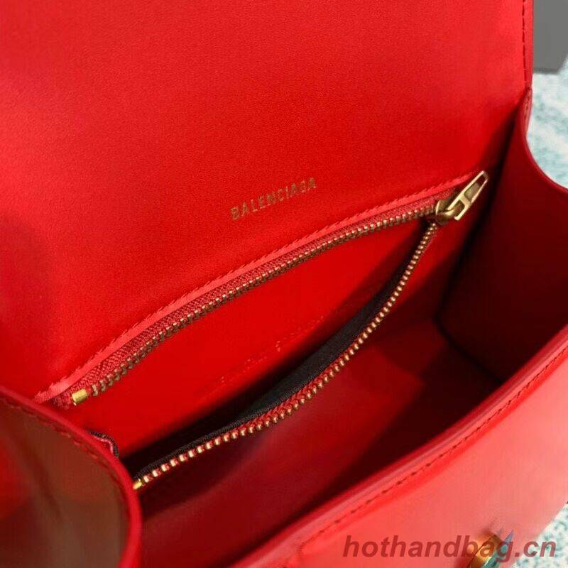 Balenciaga HOURGLASS SMALL TOP HANDLE BAG B108895-1 red 