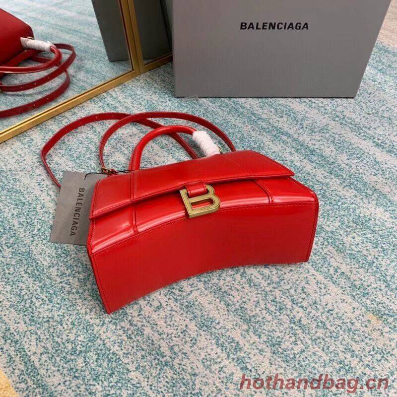 Balenciaga HOURGLASS SMALL TOP HANDLE BAG B108895-1 red 