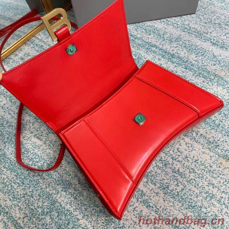 Balenciaga HOURGLASS SMALL TOP HANDLE BAG B108895-1 red 