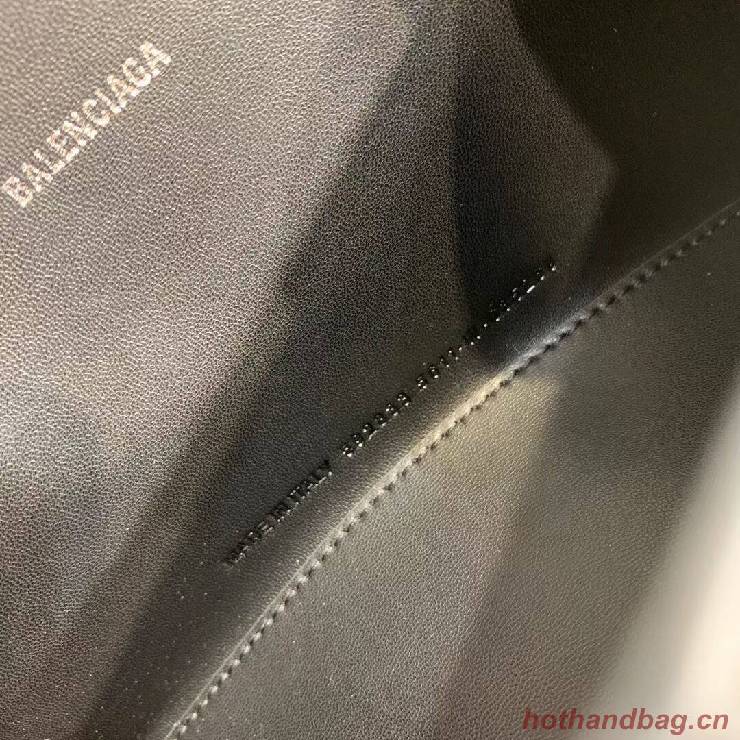 Balenciaga Hourglass XS Top Handle Bag 28331SF black