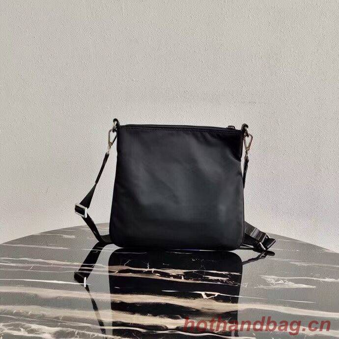 Prada Re-Nylon and Saffiano leather shoulder bag VA0715 black