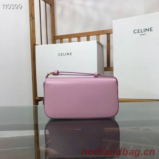 Celine TRIOMPHE SHOULDER BAG IN NATURAL CALFSKIN 194143 rose