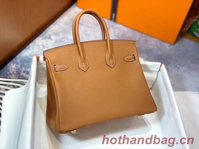 Hermes Birkin 25CM Epsom Bag Original Leather H25E brown