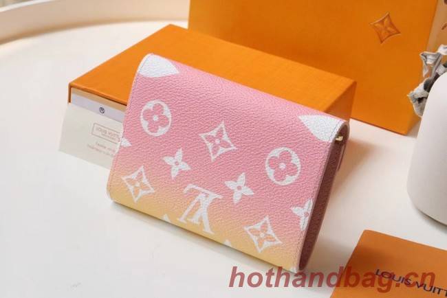 Louis Vuitton VICTORINE WALLET M80388 pink