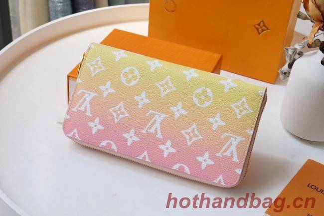 Louis Vuitton ZIPPY WALLET M80361 pink