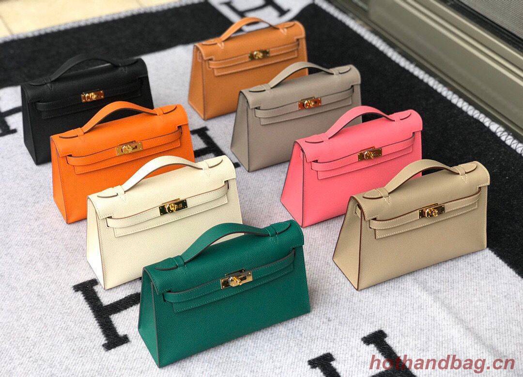 Hermes Kelly 22cm Handle Bag Epsom Leather KL22 Cream