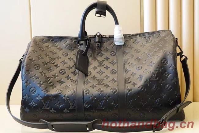 Louis Vuitton KEEPALL BANDOULIERE M41146 black