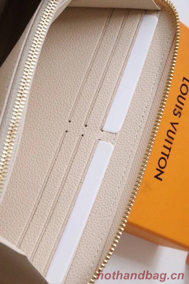 Louis Vuitton ZIPPY WALLET M80403 Cream&Saffron