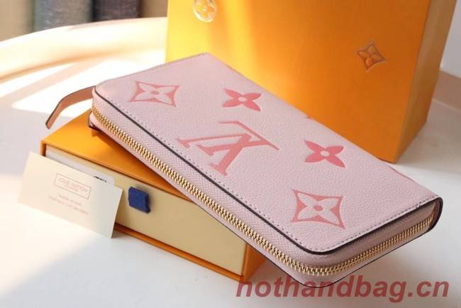 Louis Vuitton ZIPPY WALLET M80403 pink