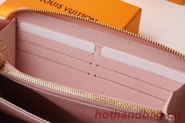 Louis Vuitton ZIPPY WALLET M80403 pink