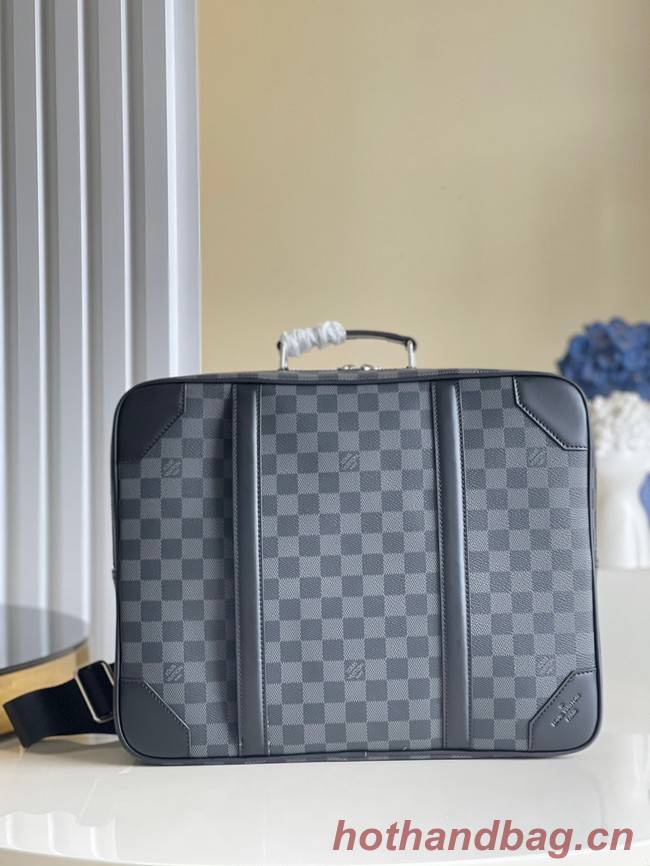 Louis Vuitton BRIEFCASE BACKPACK N50051 black