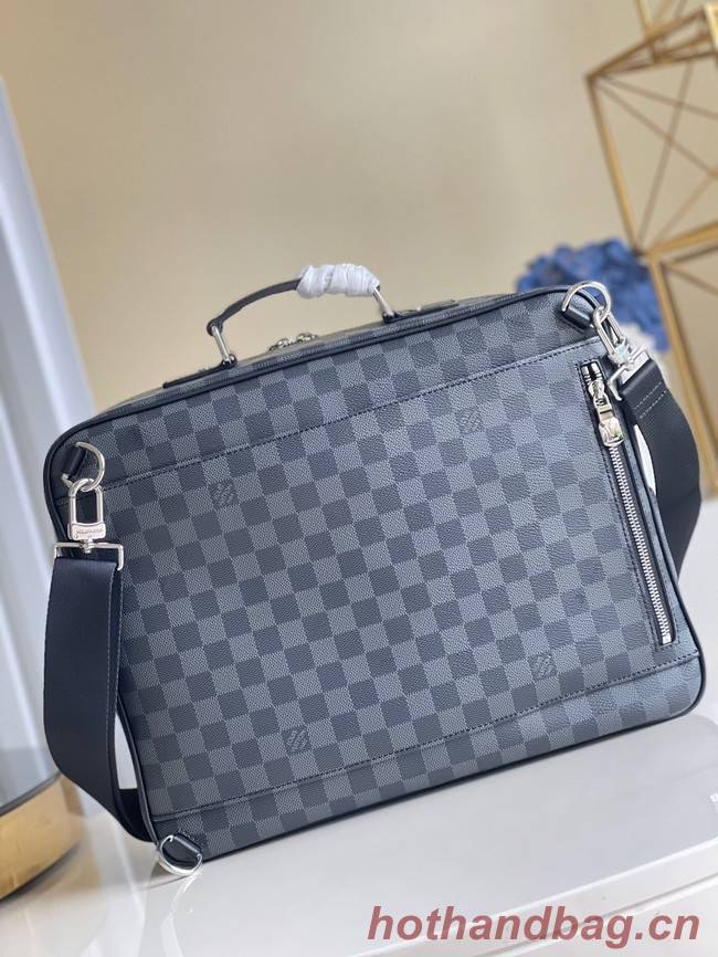 Louis Vuitton BRIEFCASE BACKPACK N50051 black