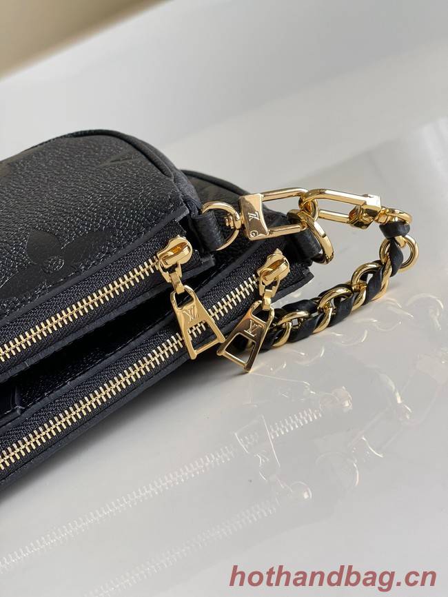 Louis Vuitton MULTI POCHETTE ACCESSOIRES M80399 Black