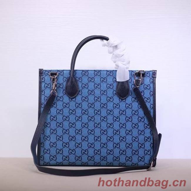 Gucci GG small tote bag 659983 blue