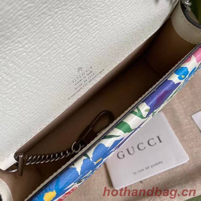 Gucci Dionysus Leather Super mini Bag 476432 white