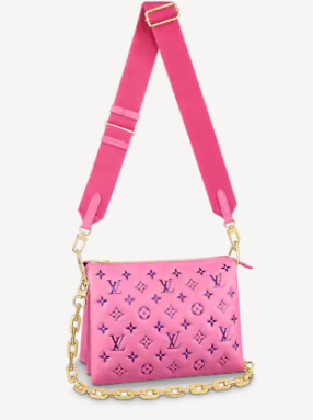 Louis Vuitton COUSSIN PM M58628 Pink&Purple