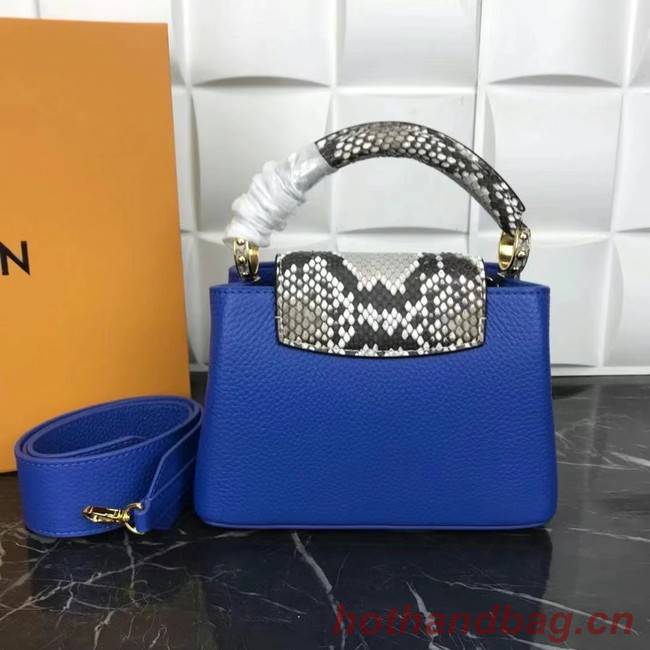 Louis Vuitton CAPUCINES MINI M99676 blue