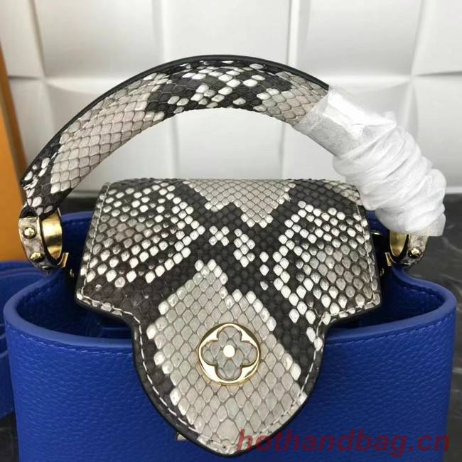 Louis Vuitton CAPUCINES MINI M99676 blue