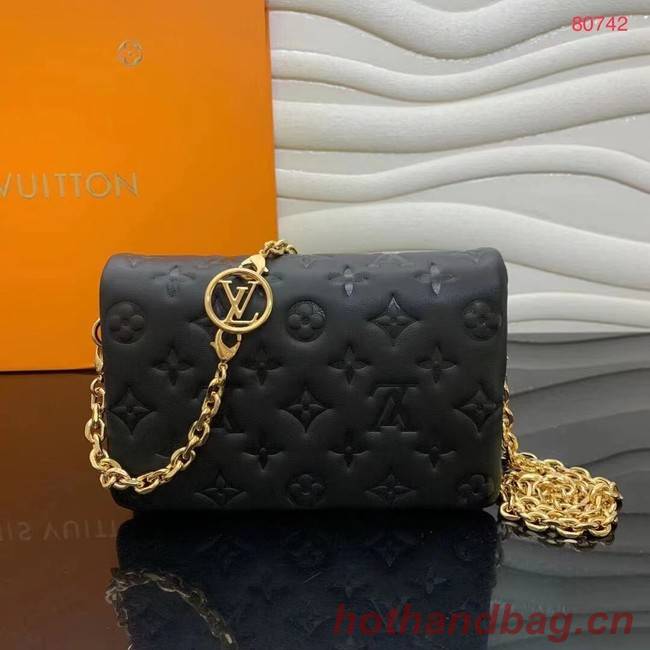 Louis Vuitton POCHETTE COUSSIN M80742 black