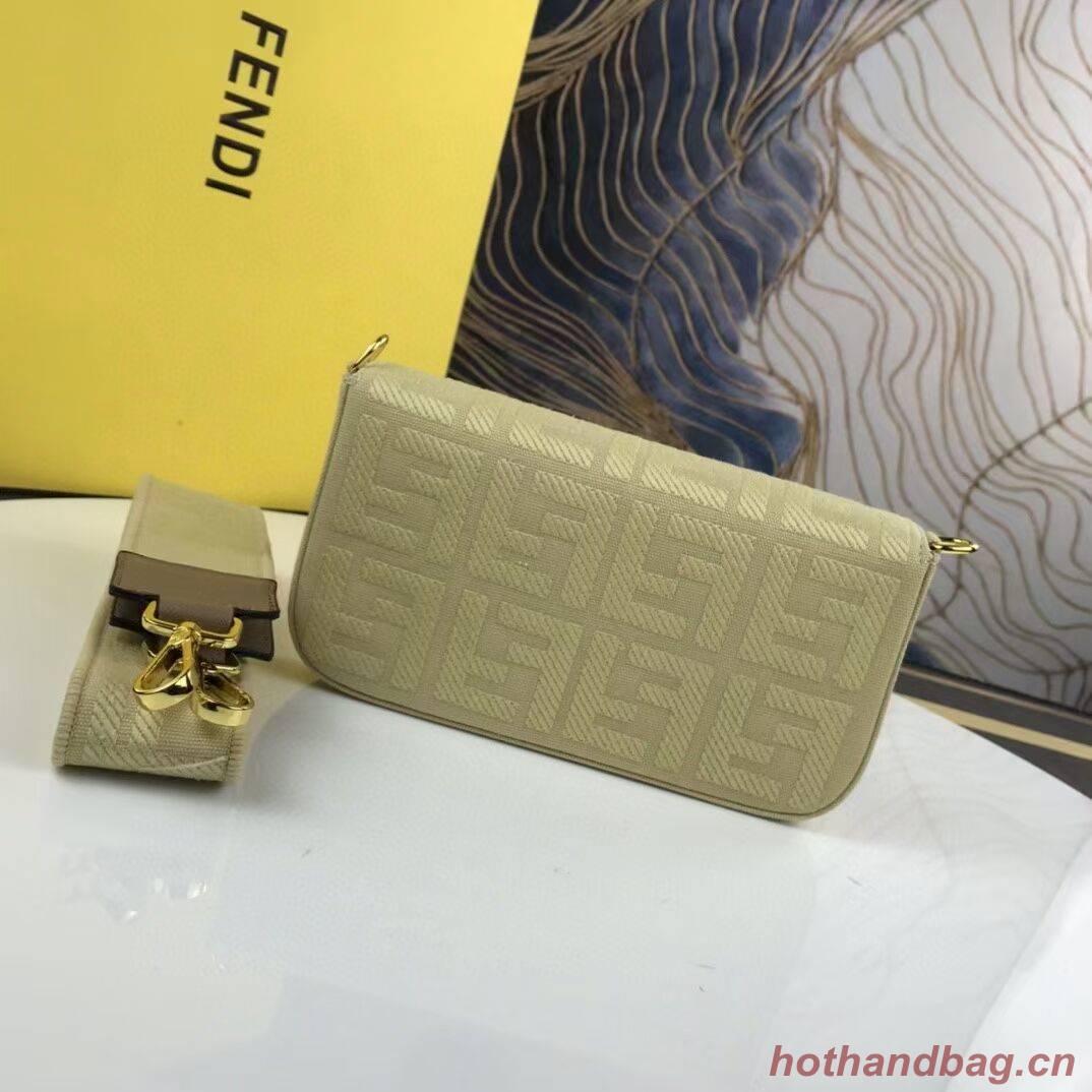 FENDI fabric bag F1230 beige