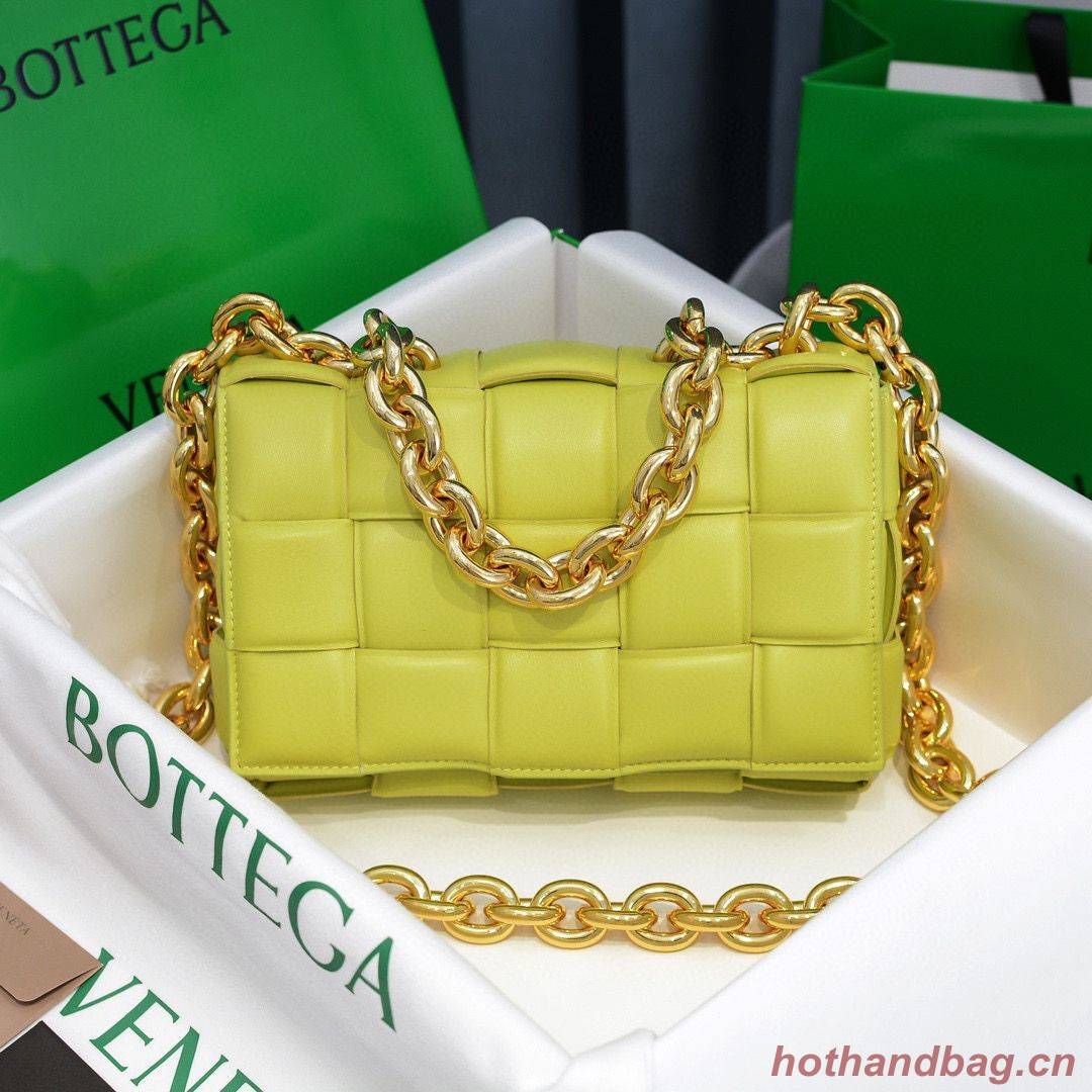 Bottega Veneta PADDED CASSETTE BAG 591971 Lemon