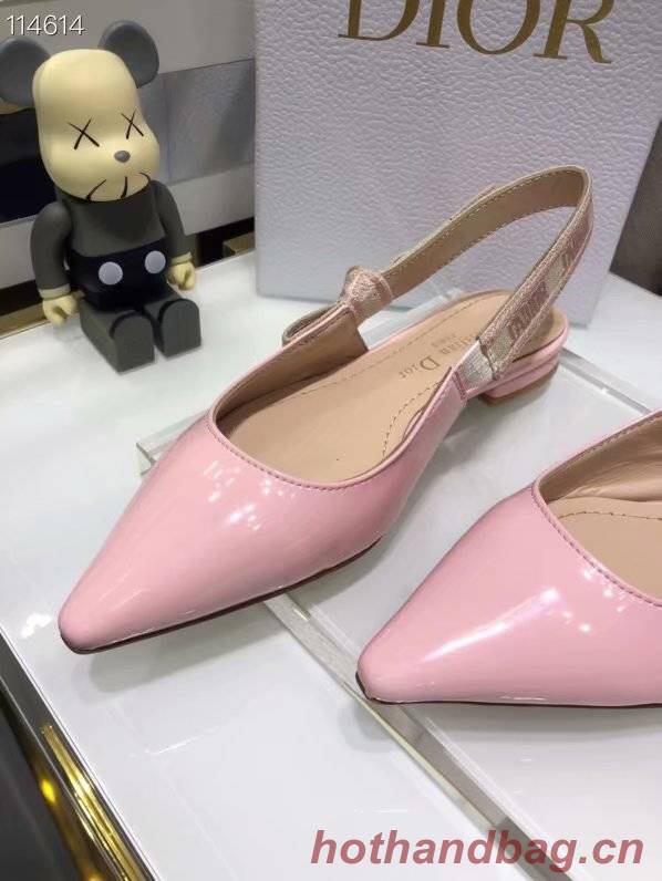 JADIOR SLINGBACK BALLERINA FLAT Calfskin Dior770DJ-3