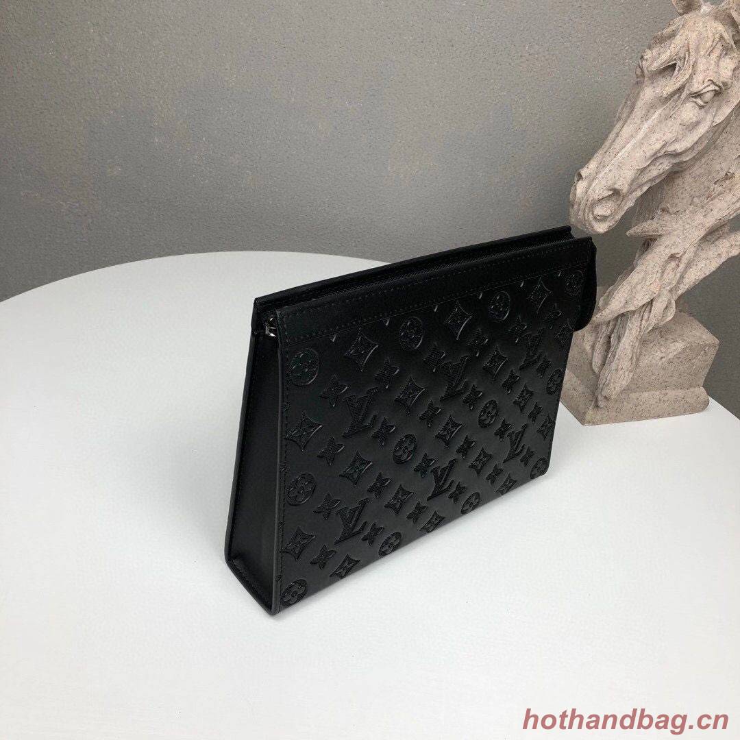 Louis Vuitton Monogram Eclipse POCHETTE VOYAGE MM M61692 Black